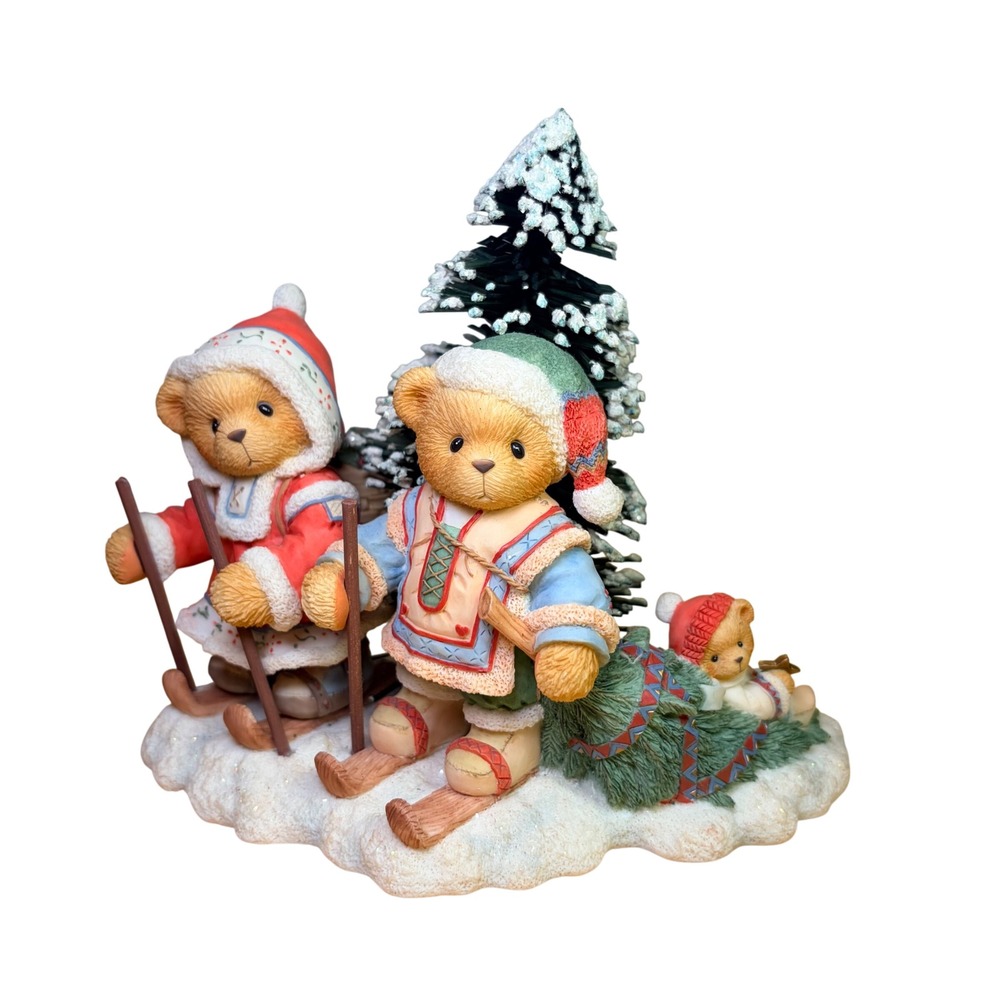 Cherished Teddies Segrid Justaf Ingmar 1998 Vintage Christmas Figurine 352799